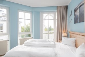 2 Schlafzimmer, Reisekinderbett, WLAN, Bettwäsche