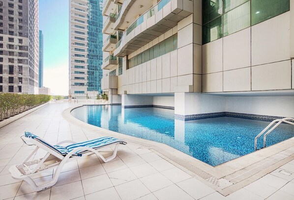 Outdoor pool - High Floor Two Bedroom Apartment (Dubai)