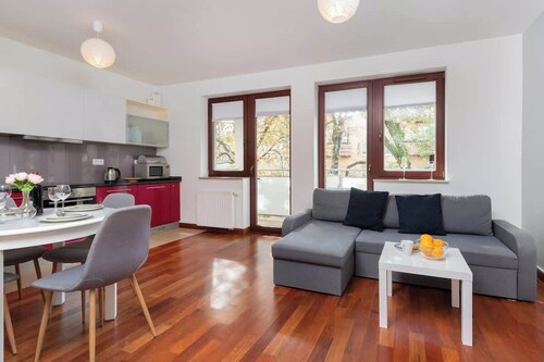 Elegant Apartment in Sopot | Balcony and 15 min to the Beach