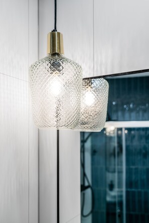 Dusche mit Handbrause