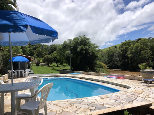 Alberca al aire libre 