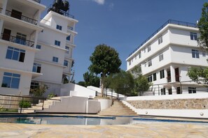 Outdoor pool - Two Mountains Lodge Ltd., Arusha, Tanzania (Arusha)