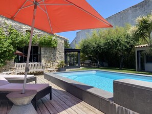 Beheizter Pool