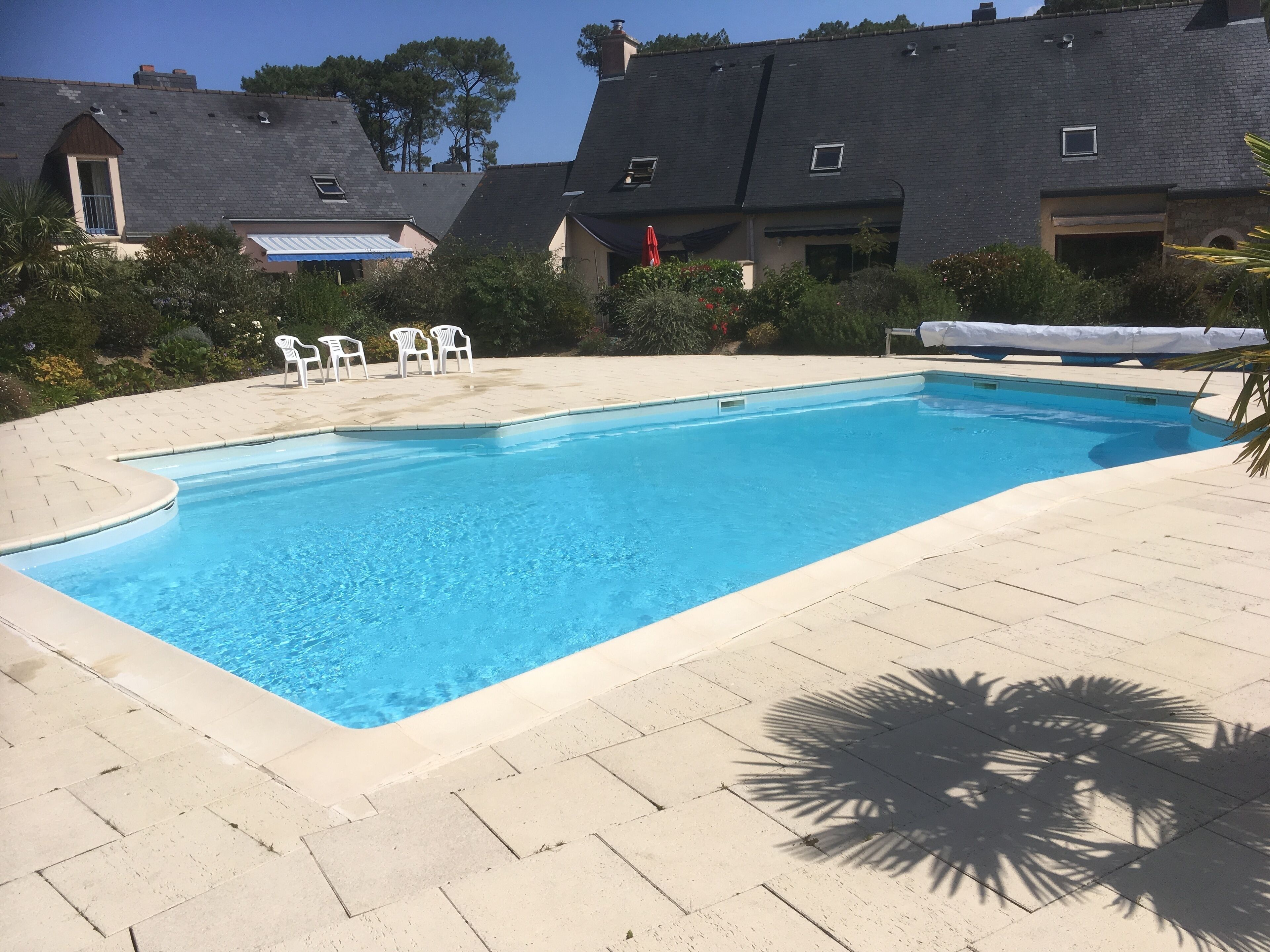 Udendørs pool, opvarmet pool