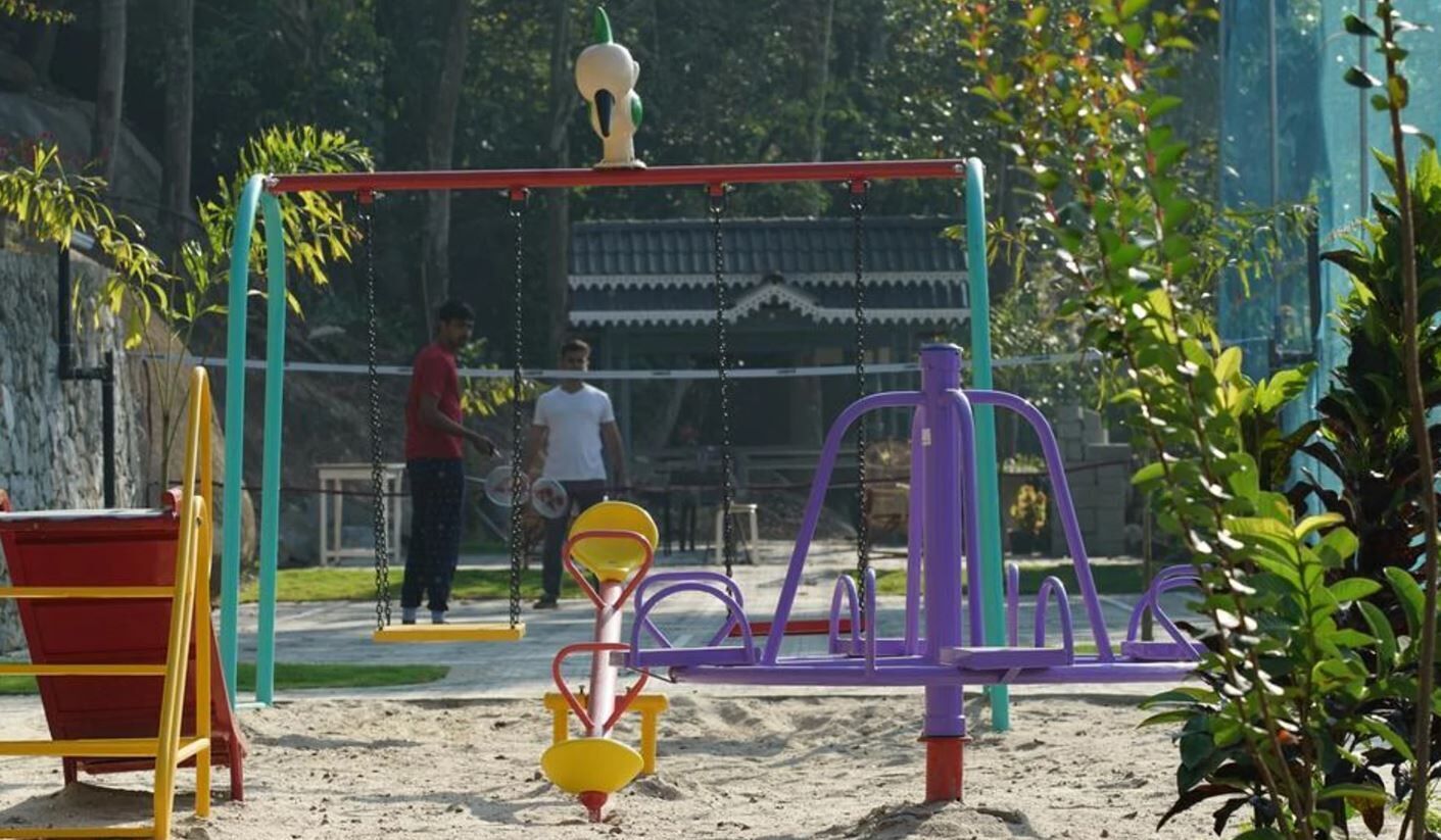 室外兒童遊樂區