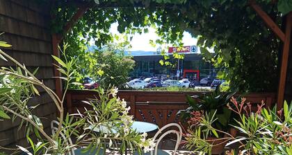 Apartment Rooming Green w. large, private terrace near the lake