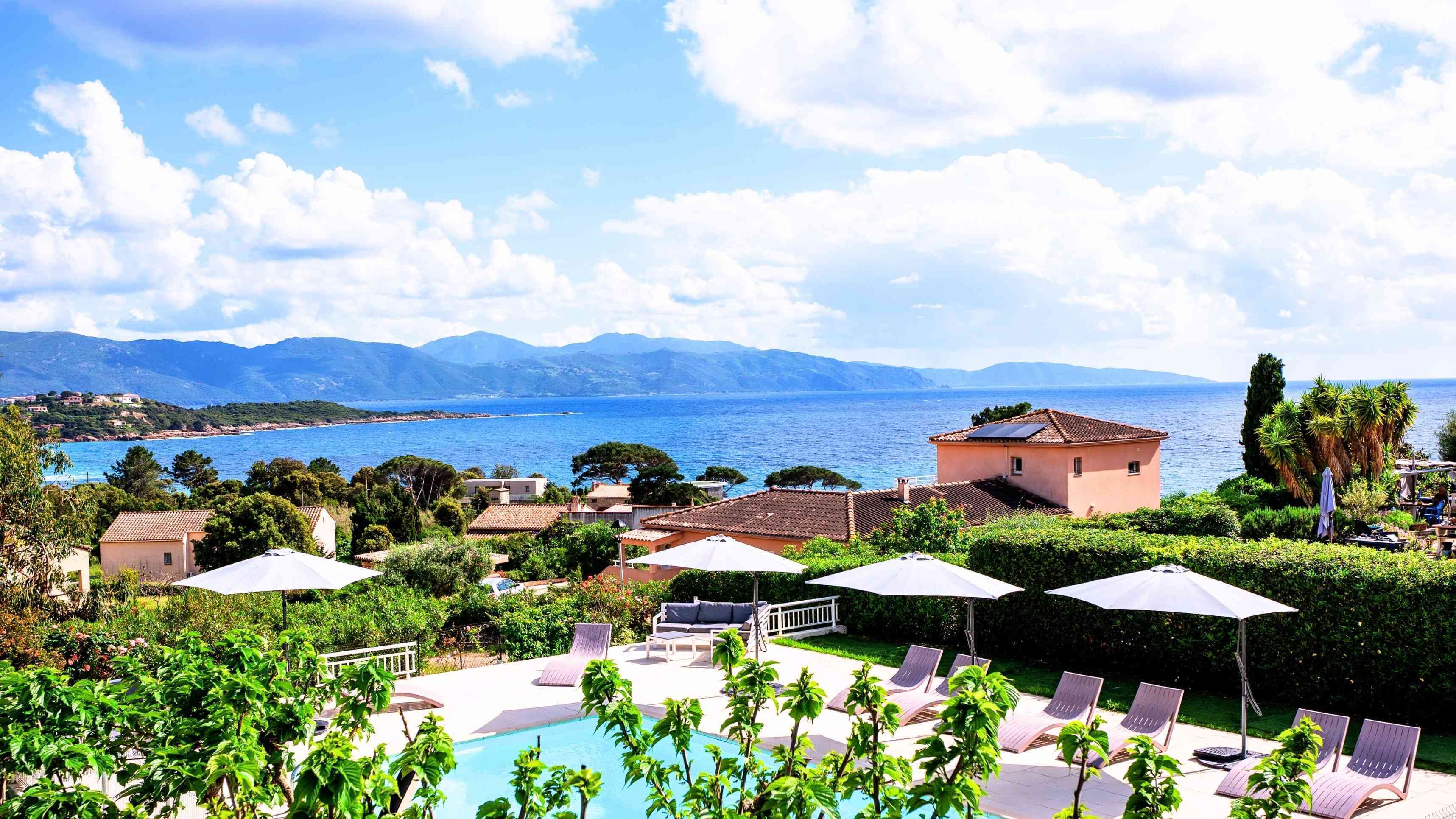 Suite, 2 camere da letto, balcone, vista mare | Terrazza/patio