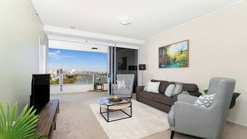 TV, Netflix, DVD player, books