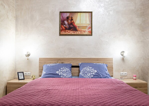 2 bedrooms, Internet, bed sheets