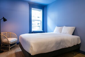 In-room safe, blackout curtains, soundproofing, free WiFi