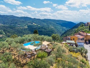 Pool - Beautiful apartment in villa for 6 people with pool, WIFI, TV and terrace (Pescia)