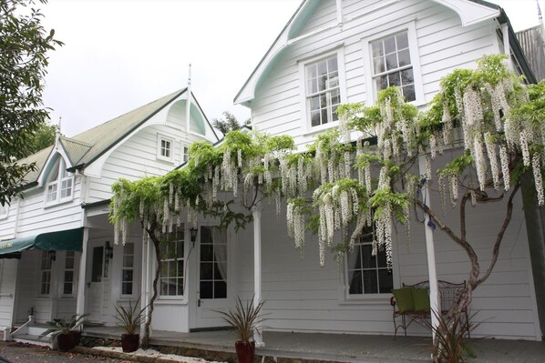 Façade de l’hébergement
