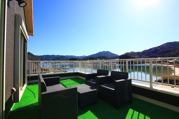 Ocean View, Private Vacation Home | Balcony view