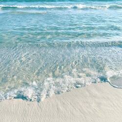 On the beach