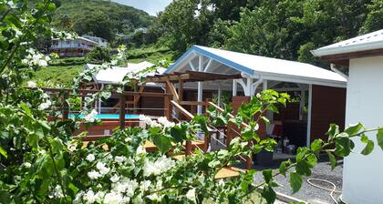 Ruhige Bungalows in der Nähe von Deshaies - Elo