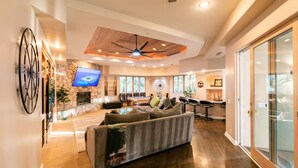 Interior - Hidden Oasis: Pickleball Basketball Waterslide Game Room Gym! ⭐️⭐️⭐️⭐️⭐️ (Palm Desert)