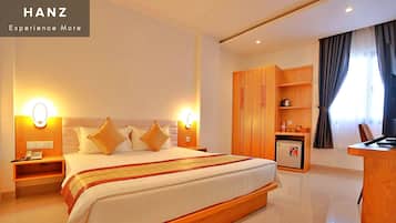 1 habitación, minibar, escritorio y espacio para trabajar con laptop
