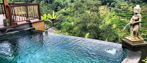 Indoor pool, outdoor pool