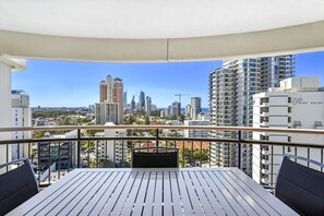 Deluxe Apartment | Balcony view - Victoria Square Private Apartments (Broadbeach)