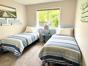 3 soverom, strykejern/-brett, reiseseng for barn og wi-fi