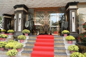 Entrada de la propiedad