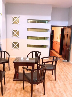 Lobby sitting area