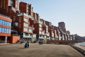 Voorkant van accommodatie