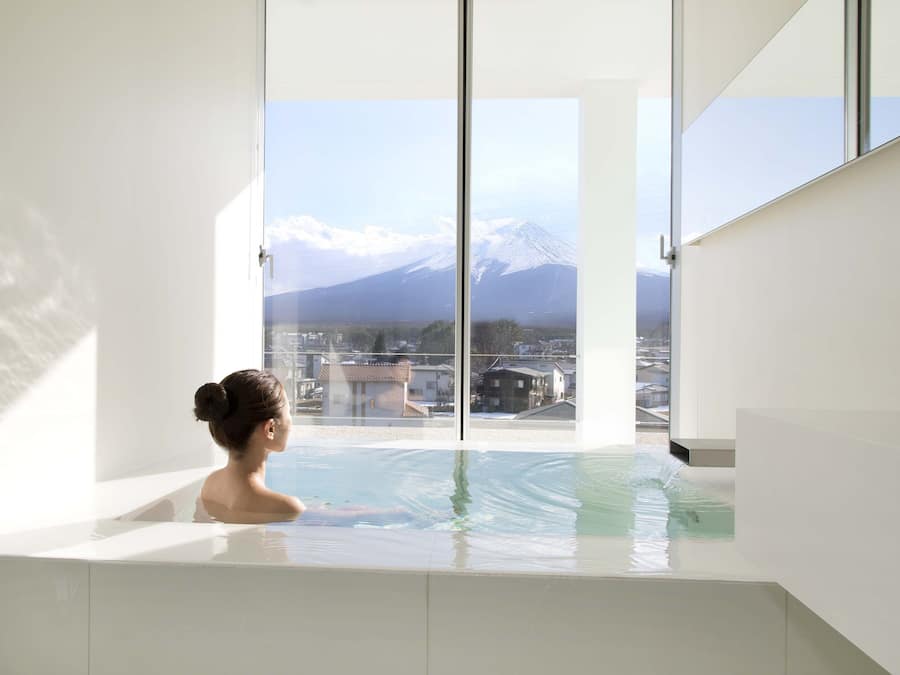 THE Suite, Mount Fuji View | Bathroom | Free toiletries, hair dryer, slippers, electronic bidet