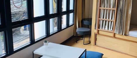 Quadruple Room with Shared Bathroom | Blackout drapes, iron/ironing board, free WiFi, bed sheets