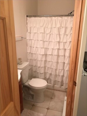 Shower, hair dryer, towels, toilet paper - A cozy rest in  tiny home of a nest (downtown Northampton) (Northampton)