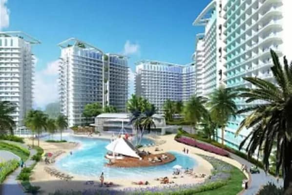 Außenpool, beheizter Pool