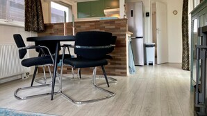 Bungalow, 2 Bedrooms, Patio, Garden View | Dining - Charming Bungalow in Anjum, Netherlands With Lake Views (Anjum)