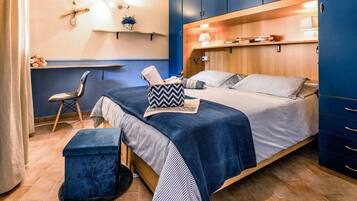 1 Schlafzimmer, Reisekinderbett, kostenloses WLAN, Bettwäsche