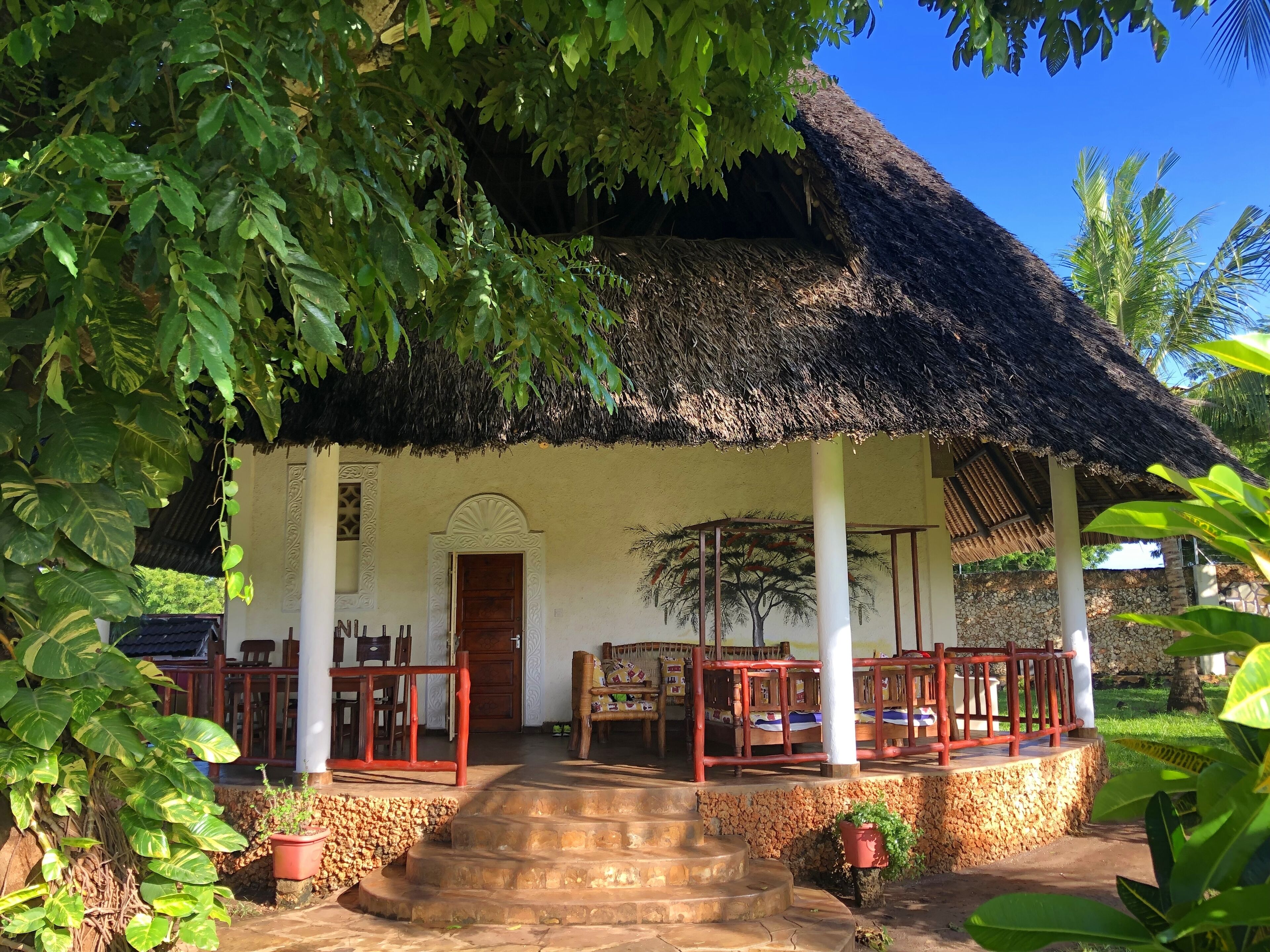 Façade de l’hébergement