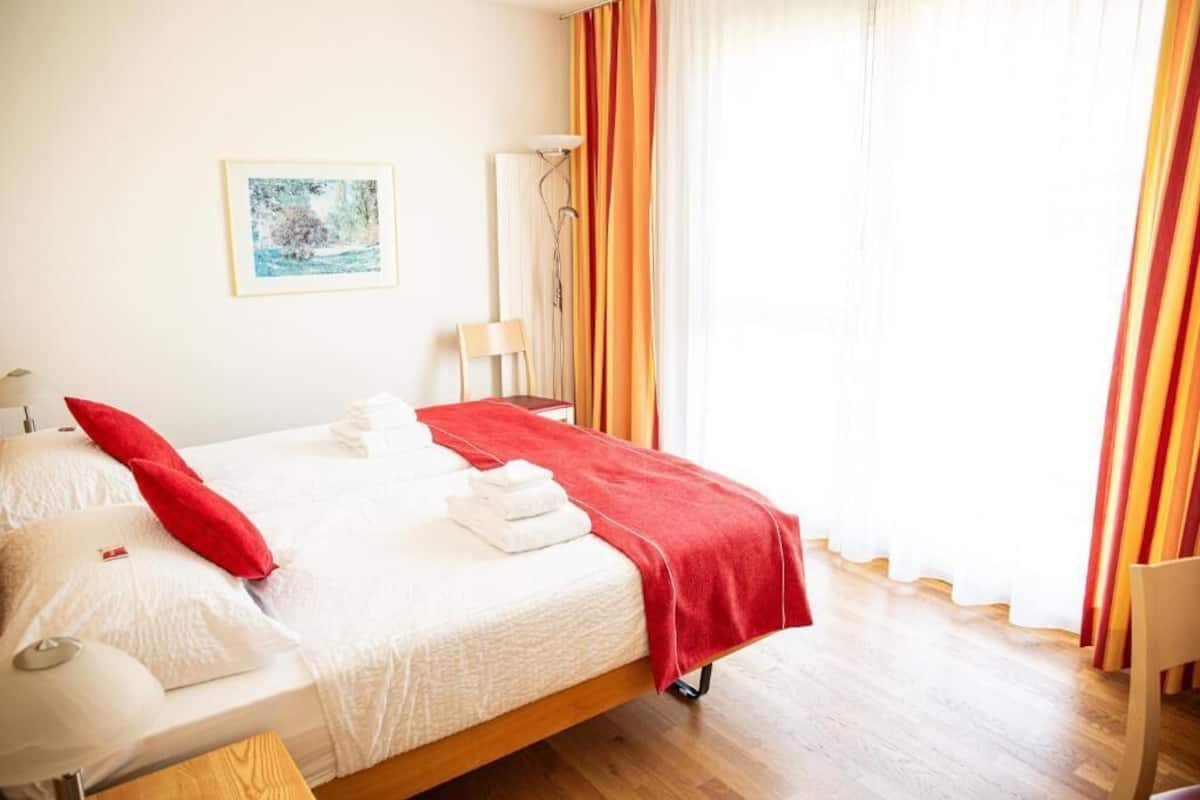 Apartment, Balcony, Garden View | In-room safe, soundproofing, free WiFi, wheelchair access