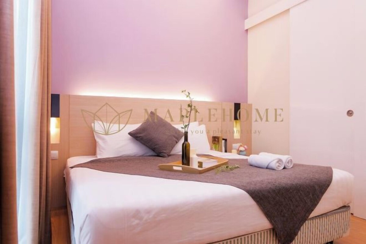 Blackout curtains, iron/ironing board, free WiFi, bed sheets