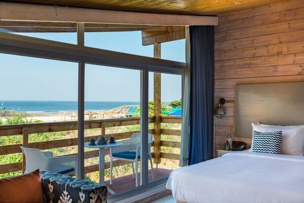 Deluxe-Doppelzimmer | Strand-/Meerblick