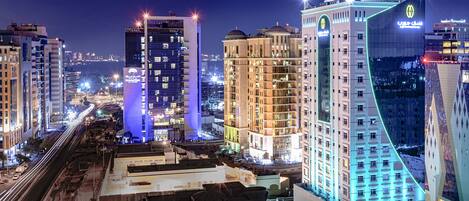 Front of property - evening/night