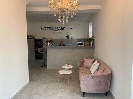 Lobby. Hotel Hanseat Stralsund