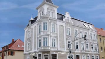 Fassade der Unterkunft