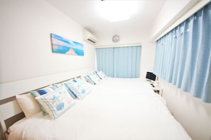 Departamento | Tabla de planchar con plancha, wifi gratis y ropa de cama 