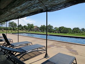 Pool - Beautiful apartment in villa for 2 guests with pool, TV, terrace and pets allowed (Staccionato)
