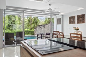 Dining - 10 bedroom, for 28 guests, 2 private pools only 7 Kms to Patong beach (Kathu)