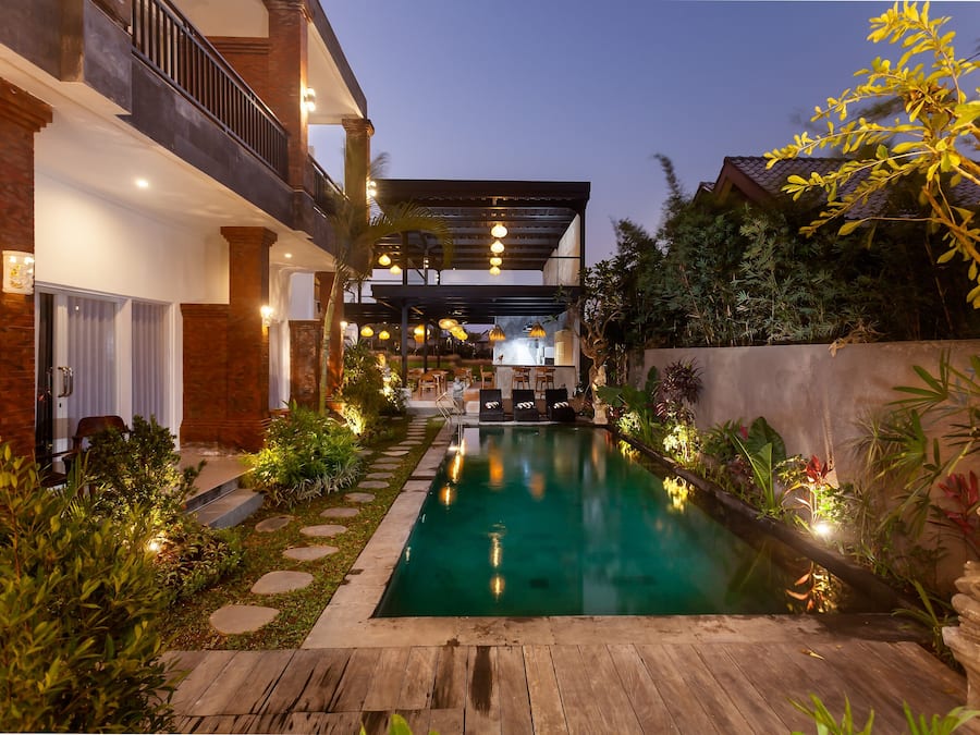 Fachada da propriedade