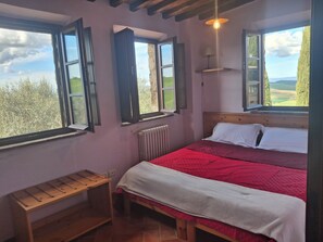 3 bedrooms, internet - House with private garden in the Crete Senesi (Asciano)