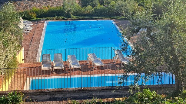 Pool - House with private garden in the Crete Senesi (Asciano)