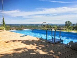 Pool - Cosy apartment for 2 people with WIFI, pool, TV, patio and pets allowed (La Morra)
