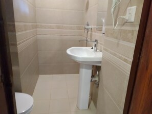 Deluxe Double or Twin Room | Bathroom | Shower, free toiletries, towels - Hotel Green Plum (Kathmandu)