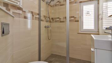 Towels, soap, toilet paper