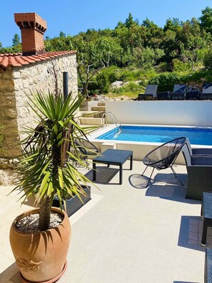 Seasonal outdoor pool - Marojica Apartments 2 (Konavle)